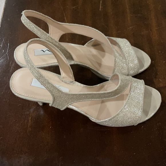 Nina Shoes Nina Light Gold Sparkle Dress Shoes Poshmark